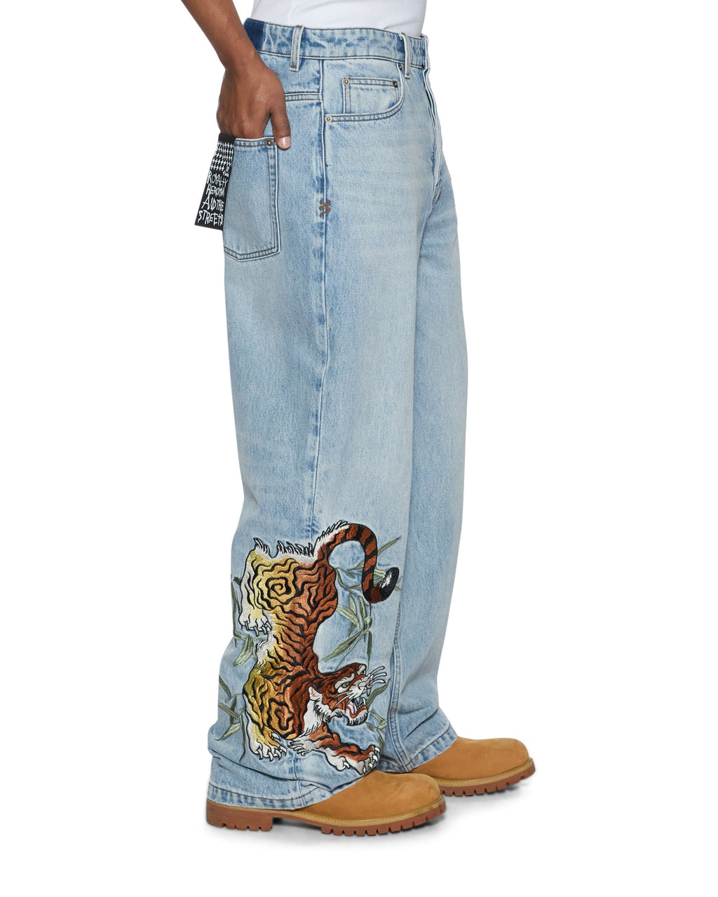 Mens Maxx Duke 4eva Relaxed Denim Jeans - Denim