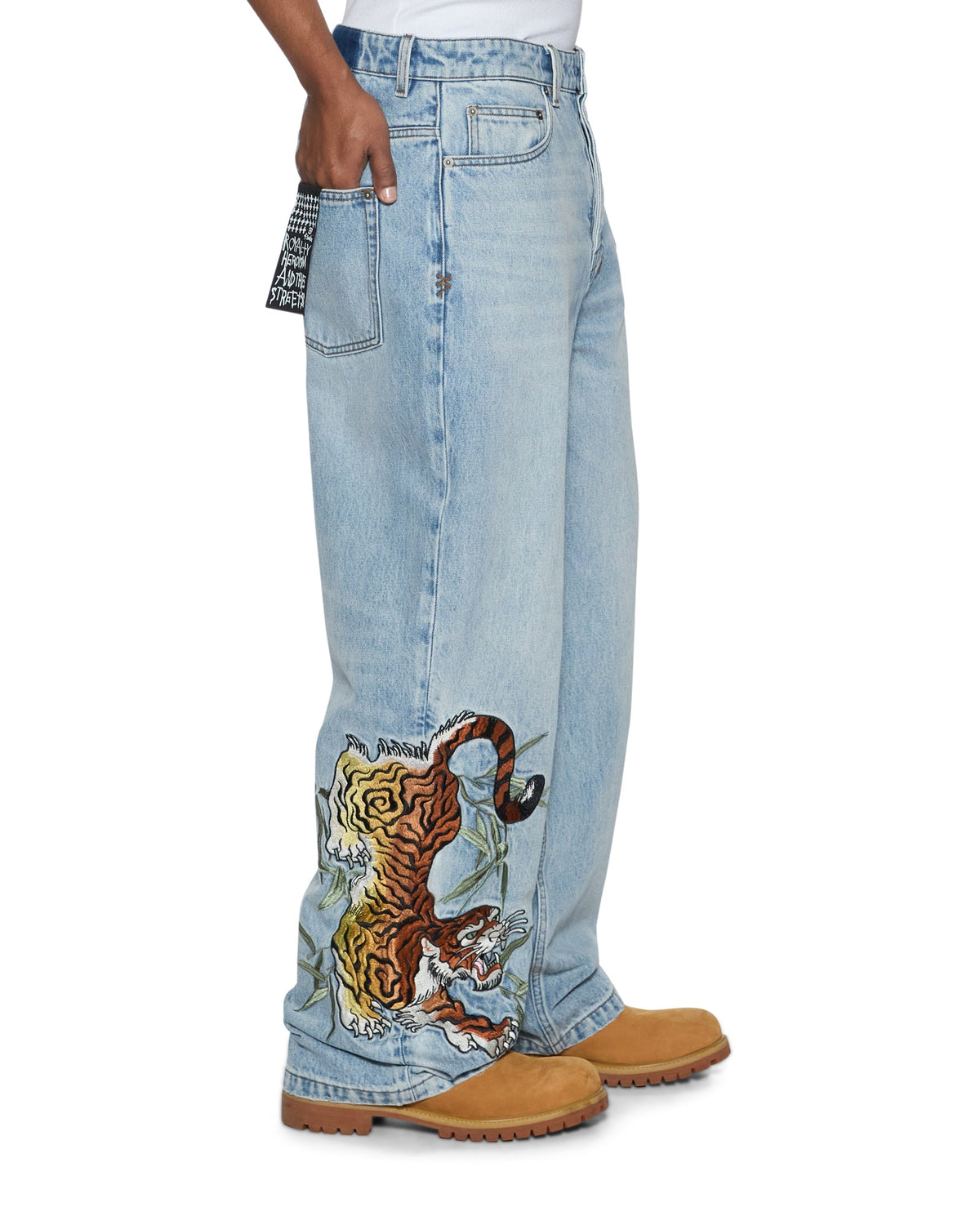 Mens Maxx Duke 4eva Relaxed Denim Jeans - Denim