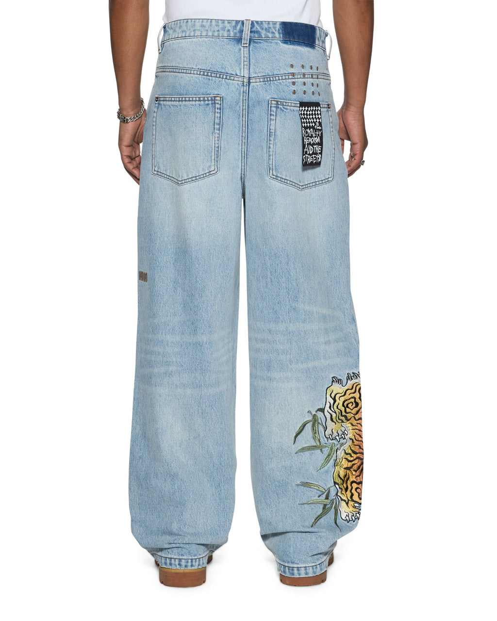Mens Maxx Duke 4eva Relaxed Denim Jeans - Denim