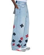 Mens Maxx Duke Suit Relaxed Denim Jeans - Denim