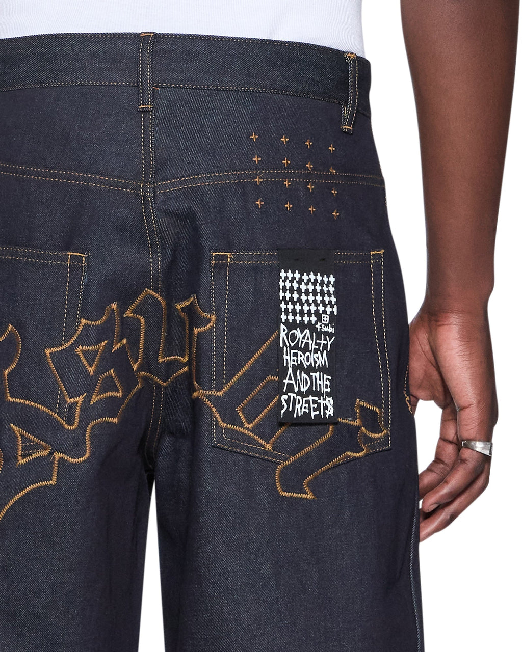 Mens Maxx Raw Idols Baggy Denim Jeans - Denim