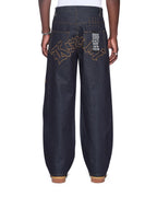 Mens Maxx Raw Idols Baggy Denim Jeans - Denim