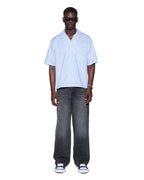 Mens Maxx Villian Grey Baggy Denim Jeans - Grey