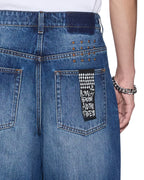 Mens Maxx Vintage Blue Baggy Denim Jeans - Denim