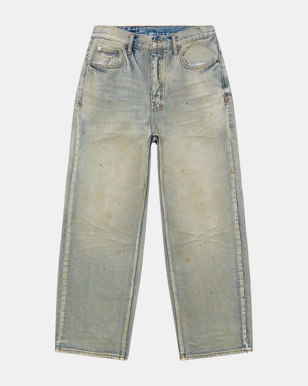 Mens Maxx Mechanik Baggy Denim Jeans - Denim