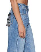 Womens Playback Jean 2.0 Maverik Krystal Straight Denim Jeans - Denim