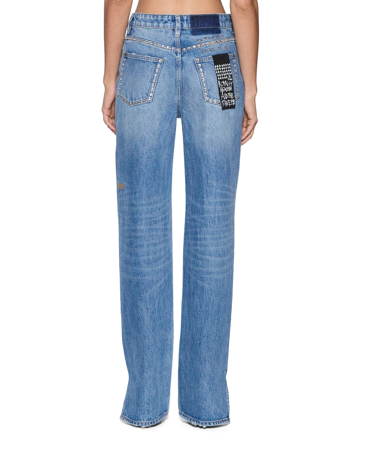 Womens Playback Jean 2.0 Maverik Krystal Straight Denim Jeans - Denim
