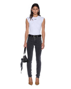 Womens Spray On Xtra Sott Nightshade Skinny Denim Jeans - Black