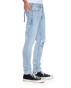 Mens Van Winkle Duke Blue Skinny Denim Jeans - Denim