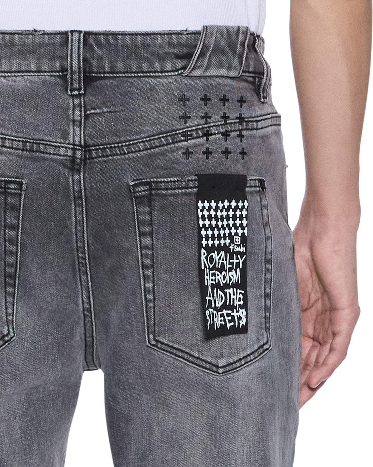 Mens Chitch Sinners 1999 Slim Denim Jeans - Black