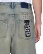 Mens Maxx Mechanik Baggy Denim Jeans - Denim