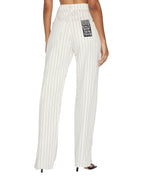 Womens Playback Prophetik Splits Straight Denim Jeans - White