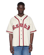 Mens Kball Baseball Jersey Desert Relaxed Fashion Tops - Beige