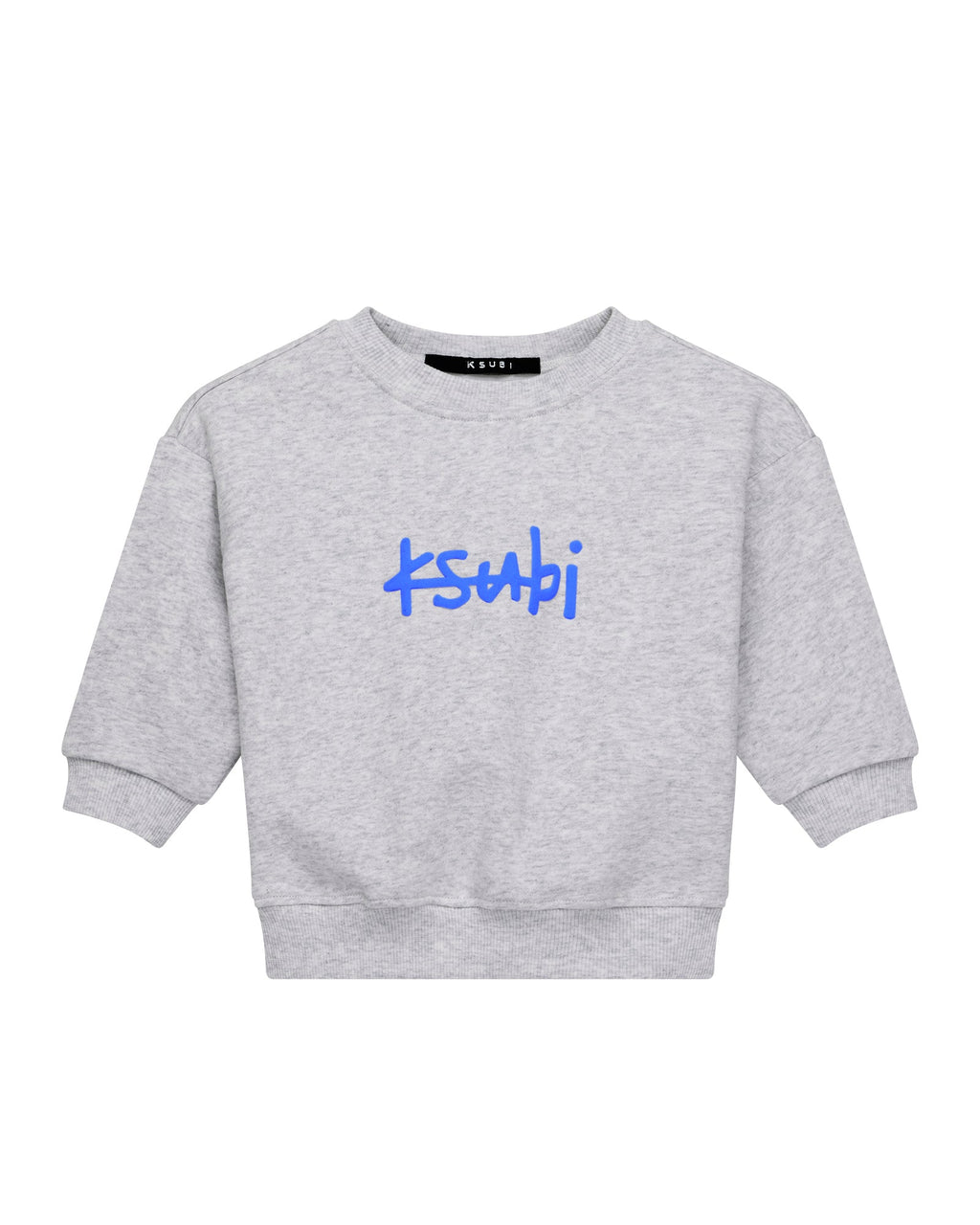 Kids Lil 1999 Biggie Crew Fleece Snow Marle Fleece - Grey