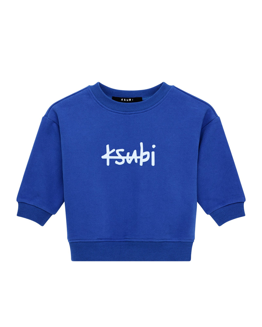 Kids Lil 1999 Biggie Crew Fleece Cobalt Fleece - Blue