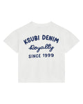 LIL MEKANIK BIGGIE SS TEE WHITE BLUE
