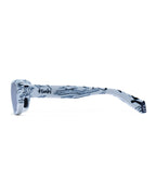 Cypher Sunglasses White Marble Eyewear - White