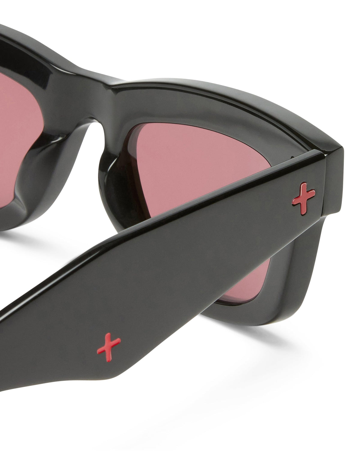 Goodsen Sunglasses Black Red Eyewear - Black