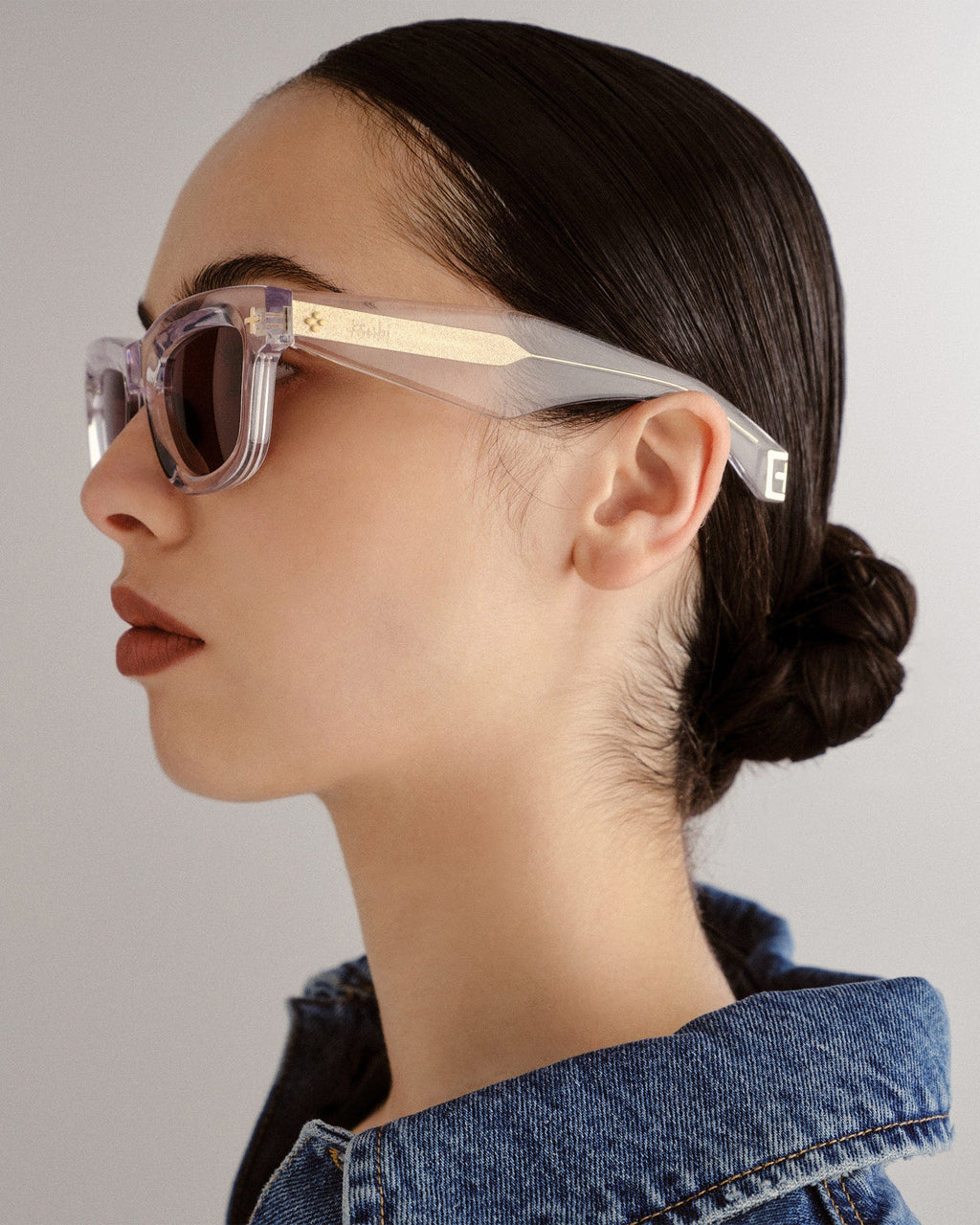 Goodsen Sunglasses Krystal Gold Eyewear - Gold