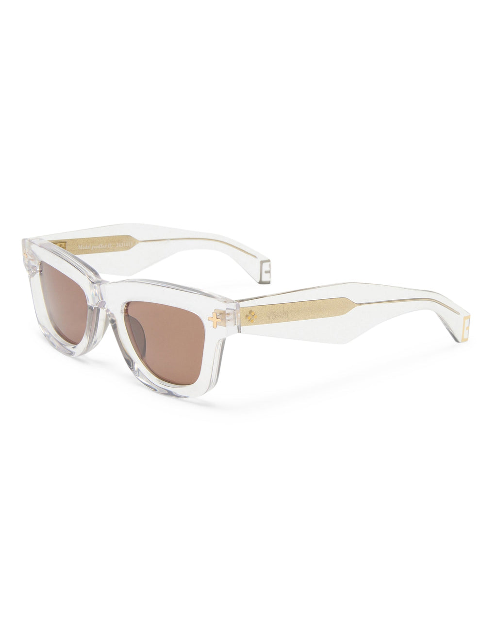 Goodsen Sunglasses Krystal Gold Eyewear - Gold