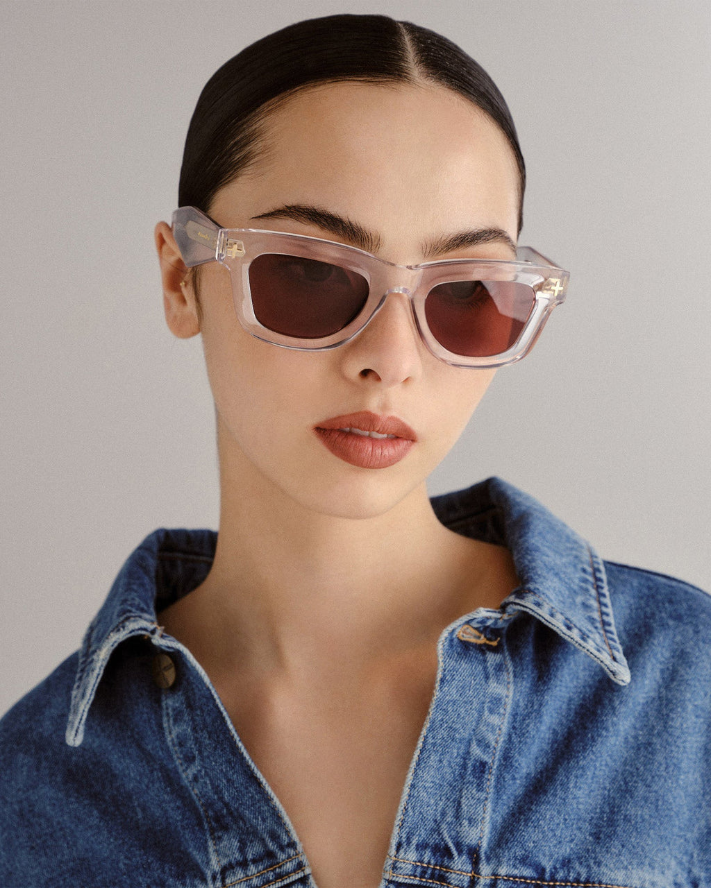 Goodsen Sunglasses Krystal Gold Eyewear - Gold