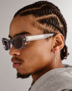 Cypher Sunglasses Smoke Krystal Eyewear - Grey
