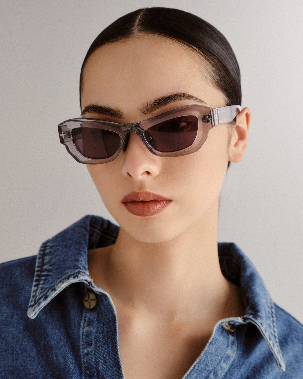 Cypher Sunglasses Smoke Krystal Eyewear - Grey