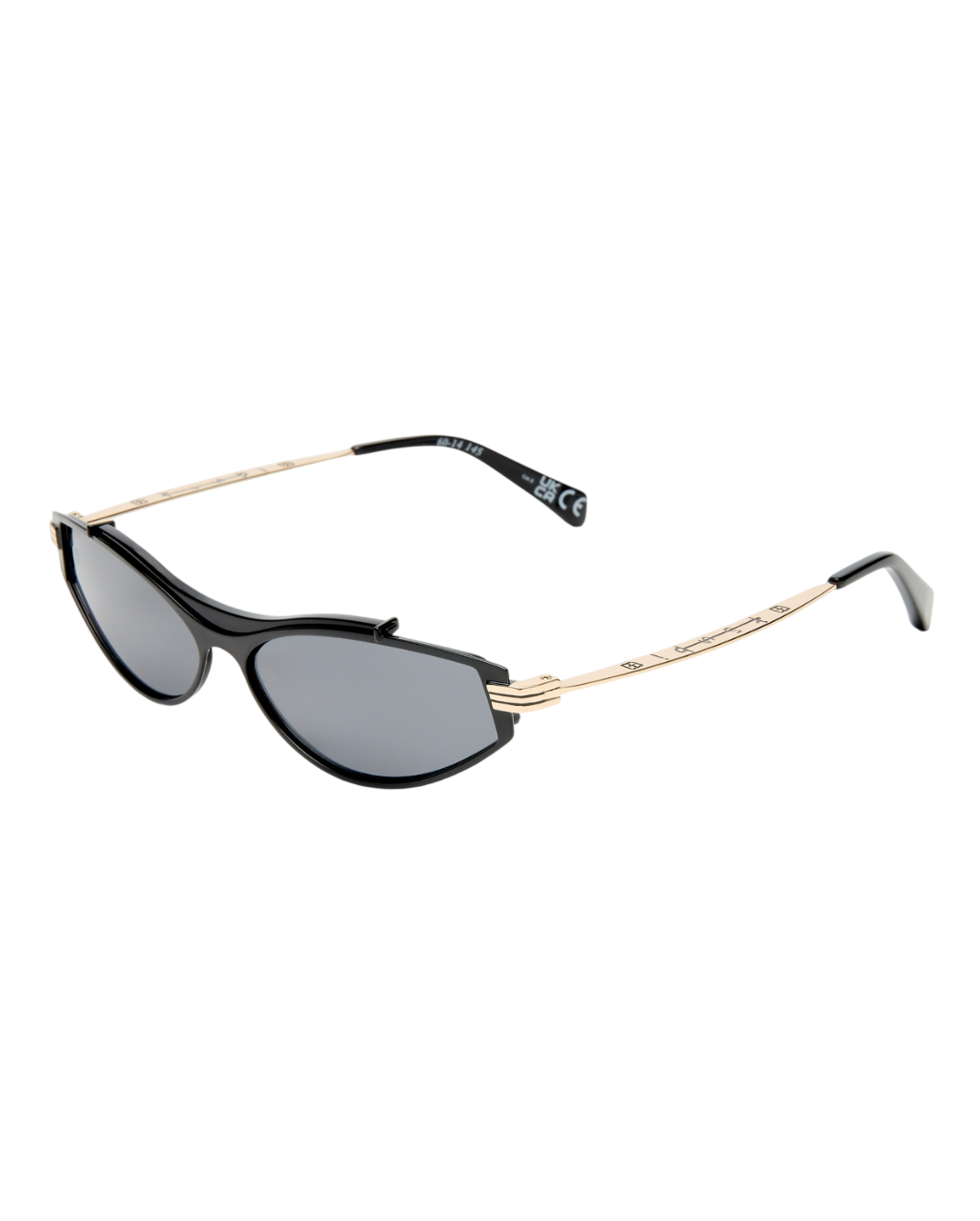 The Kspeed Katz Sunglasses Black Gold Eyewear - Black