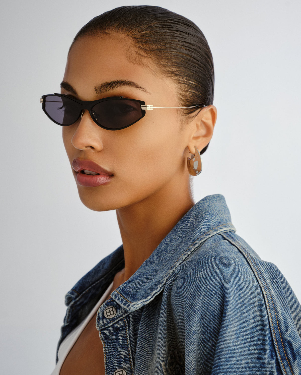 The Kspeed Katz Sunglasses Black Gold Eyewear - Black