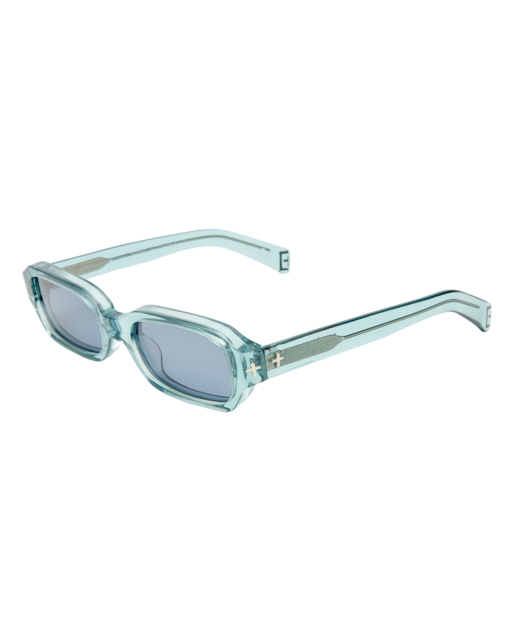 The Seven Sevens Sunglasses Krystal Denim Eyewear - Blue