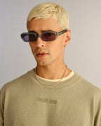 The Seven Sevens Sunglasses Krystal Denim Eyewear - Blue