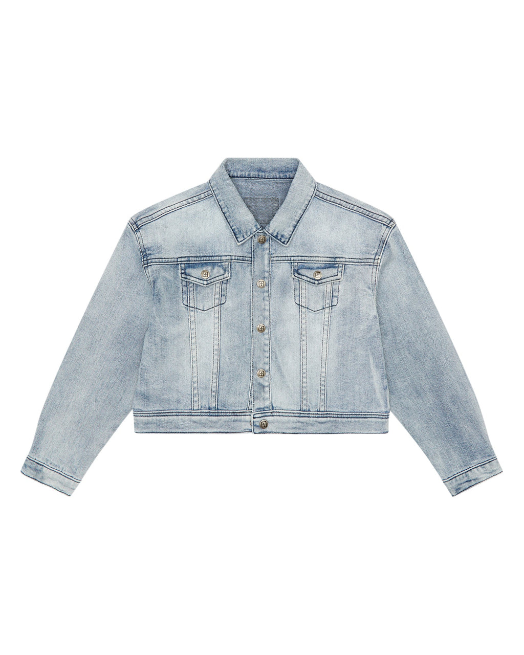 Kids Lil Oh G Jacket Philly Blue Oversized Jackets - Denim