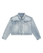 Kids Lil Oh G Jacket Philly Blue Oversized Jackets - Denim