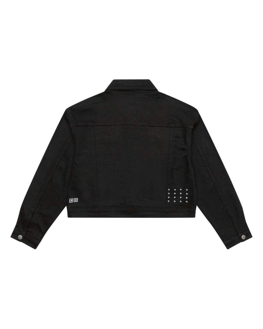 Kids Lil Oh G Jacket Black Rebel Oversized Jackets - Black