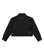 Kids Lil Oh G Jacket Black Rebel Oversized Jackets - Black