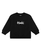 Kids 1999 Lil Biggie Crew Black Oversized Fleece - Black