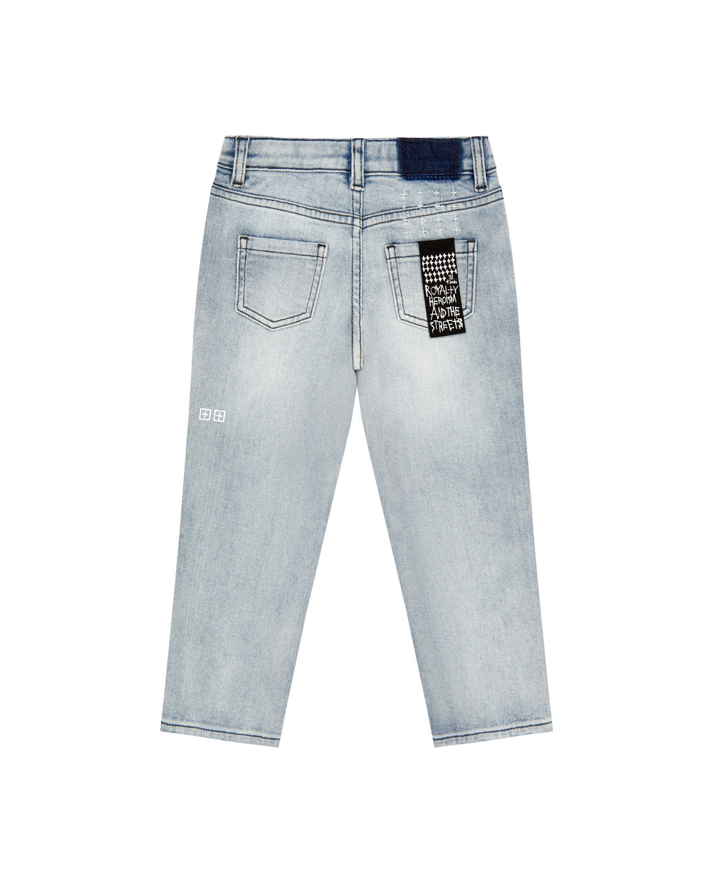Kids Lil Jett Jean Philly Blue Regular Denim Jeans - Denim