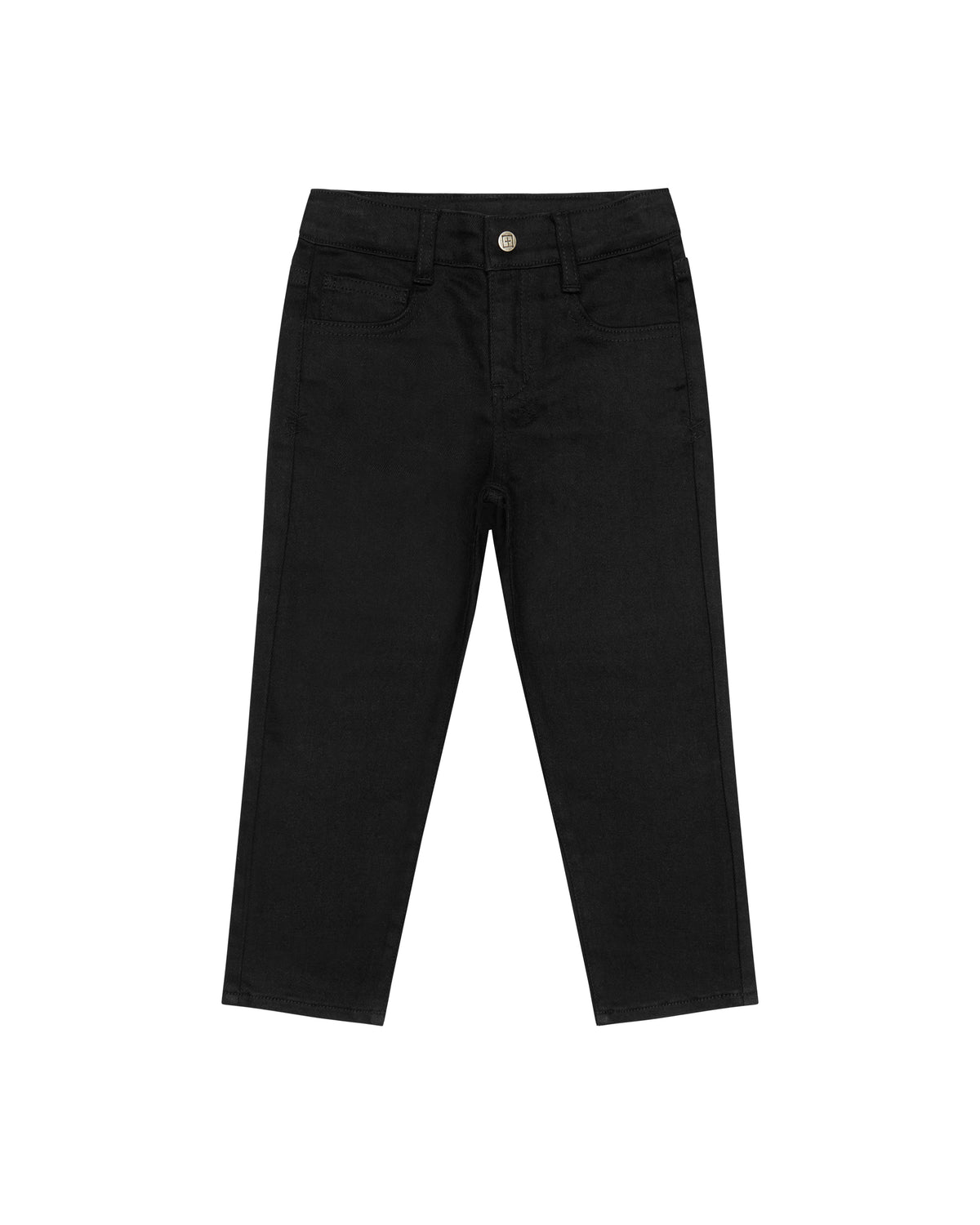 Kids Lil Jett Jean Black Rebel Regular Denim Jeans - Black