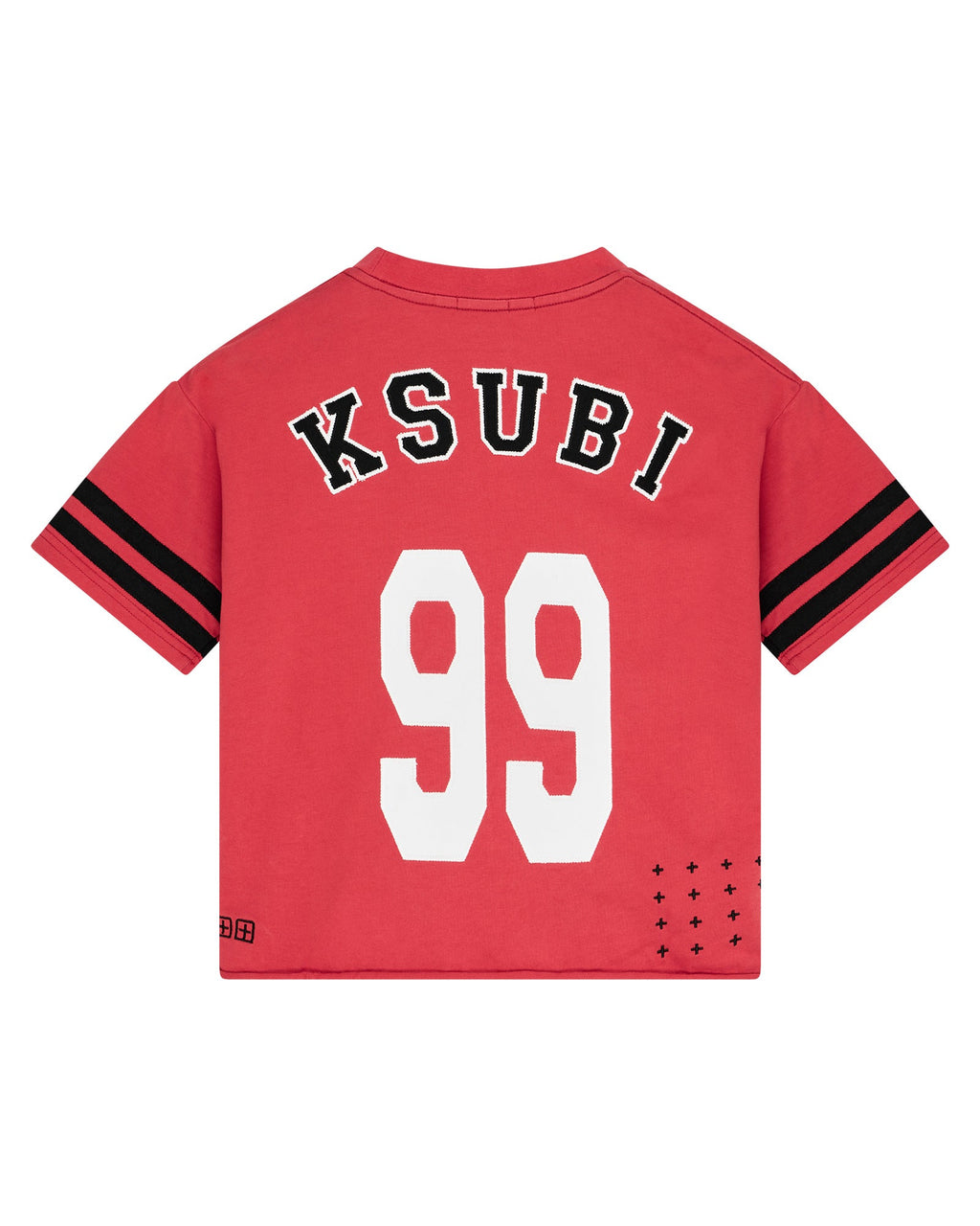 Kids Lil Duke Ss Jersey Crimson Tees - Red