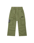 Kids Lil Krush Cargo Pant Khaki Relaxed Pants - Khaki