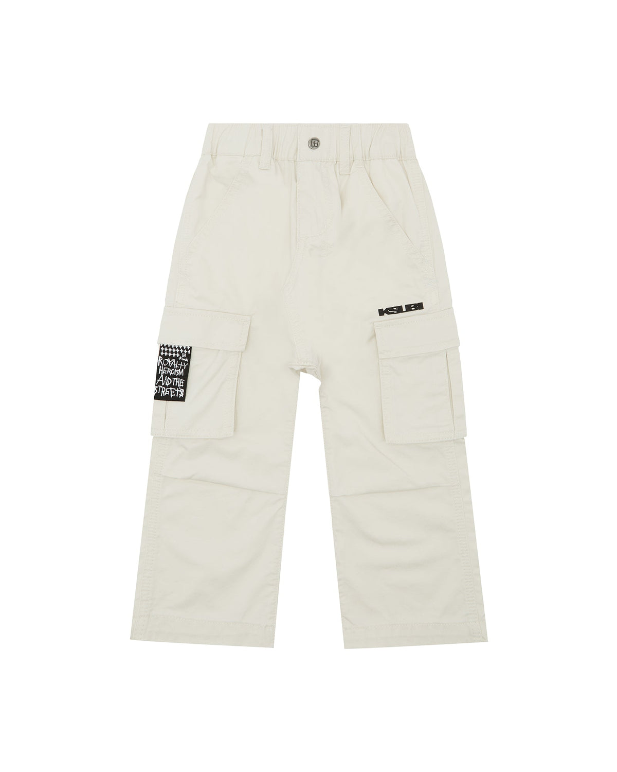Kids Lil Krush Cargo Pant Stone Relaxed Pants - Beige