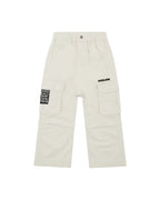 Kids Lil Krush Cargo Pant Stone Relaxed Pants - Beige