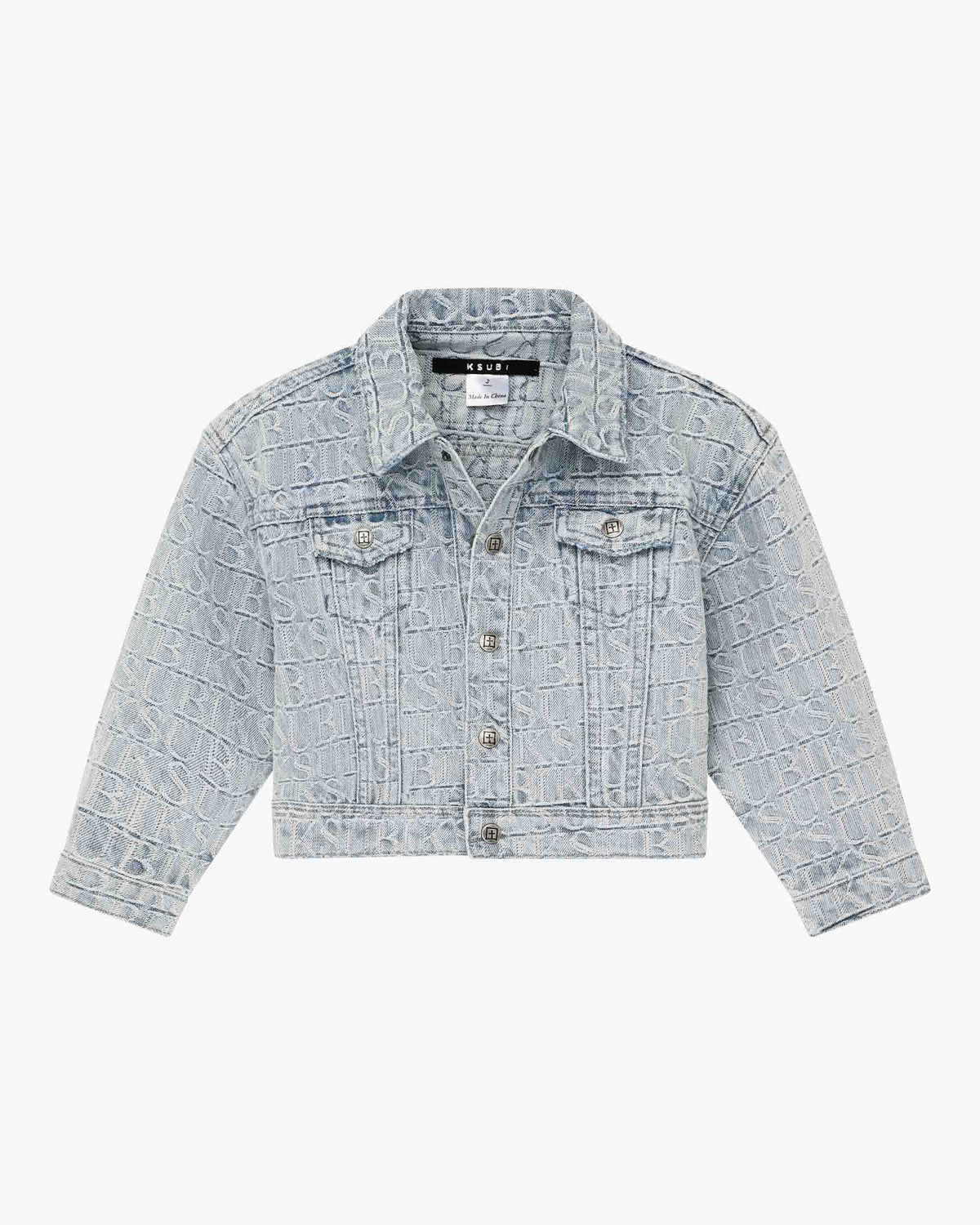 Kids Lil Oh G Jacket Tile Jackets - Denim