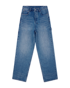 Mens Maxx Mids Baggy Denim Jeans - Denim