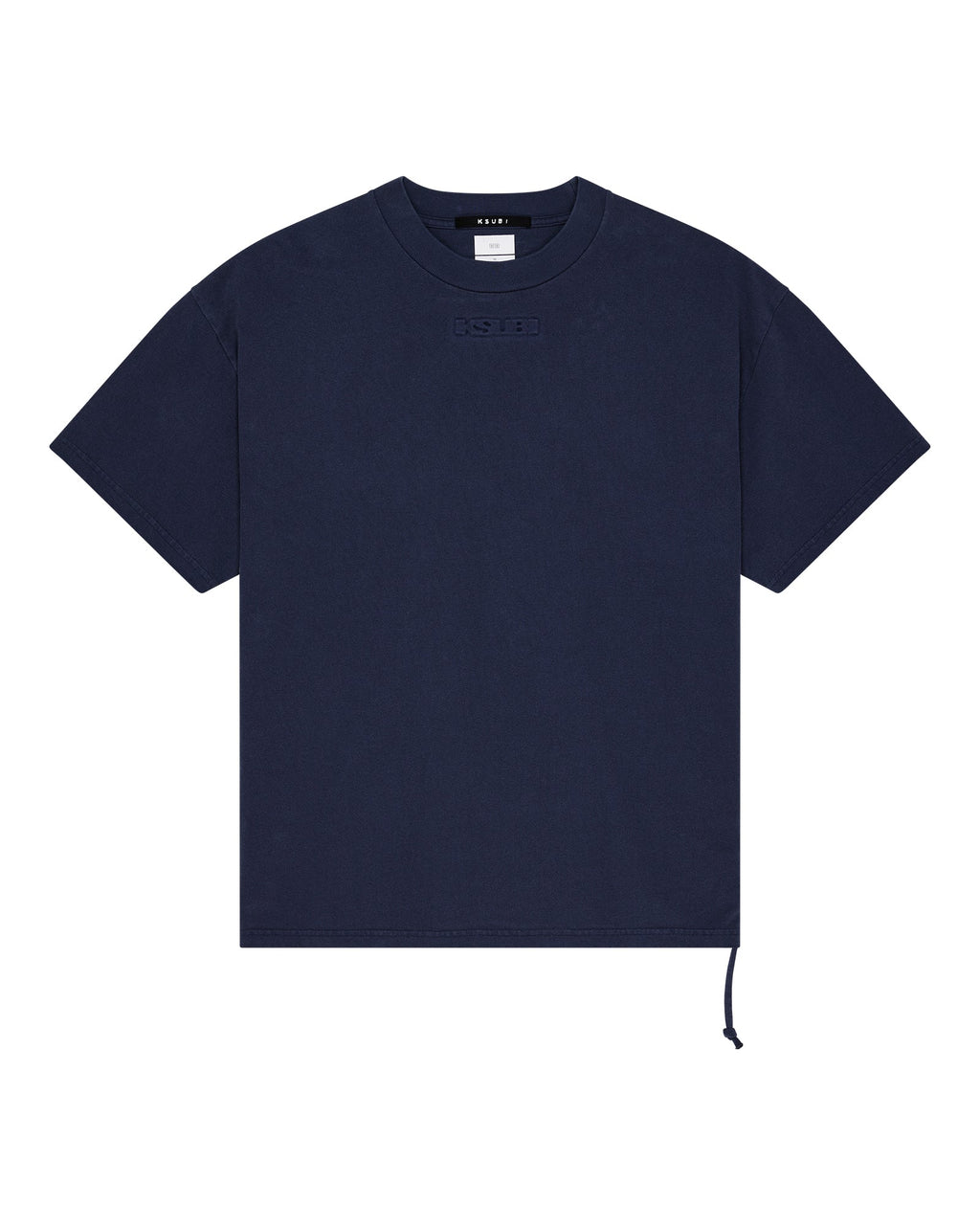 Mens Sott Ekcess Ss Tee Ink Fade Oversized Tees - Navy