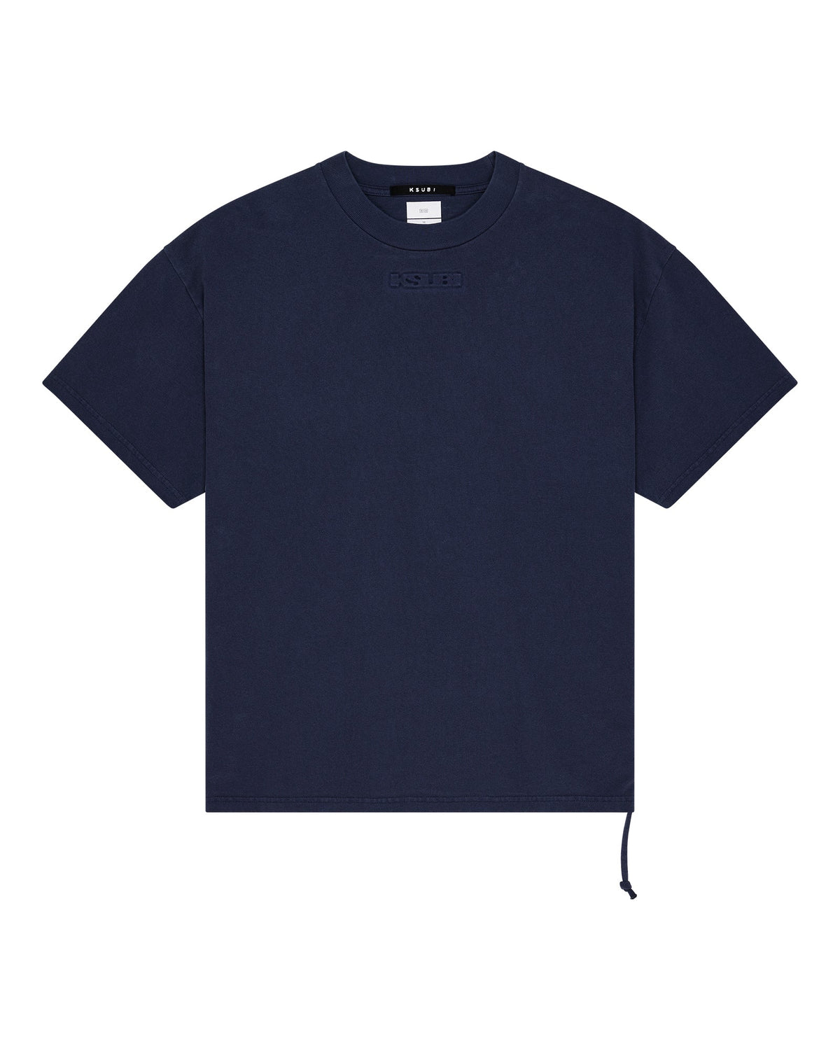 Mens Sott Ekcess Ss Tee Ink Fade Oversized Tees - Navy