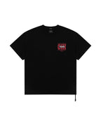 Mens Chicago And The Streets Ss Biggie Tee Black Oversized Tees - Black