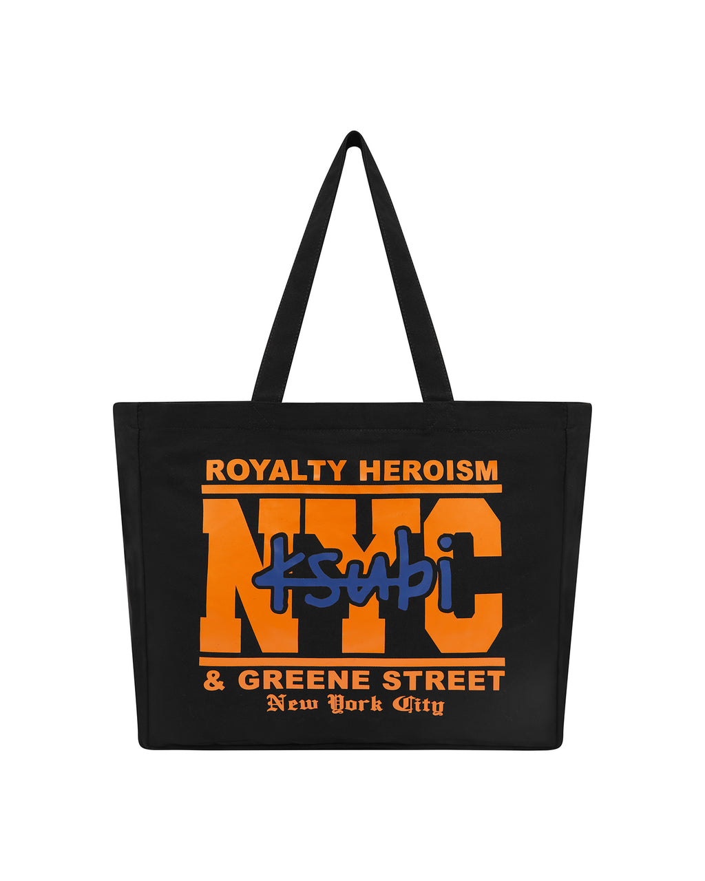 Nyc And The Streets Tote Black Bags - Black