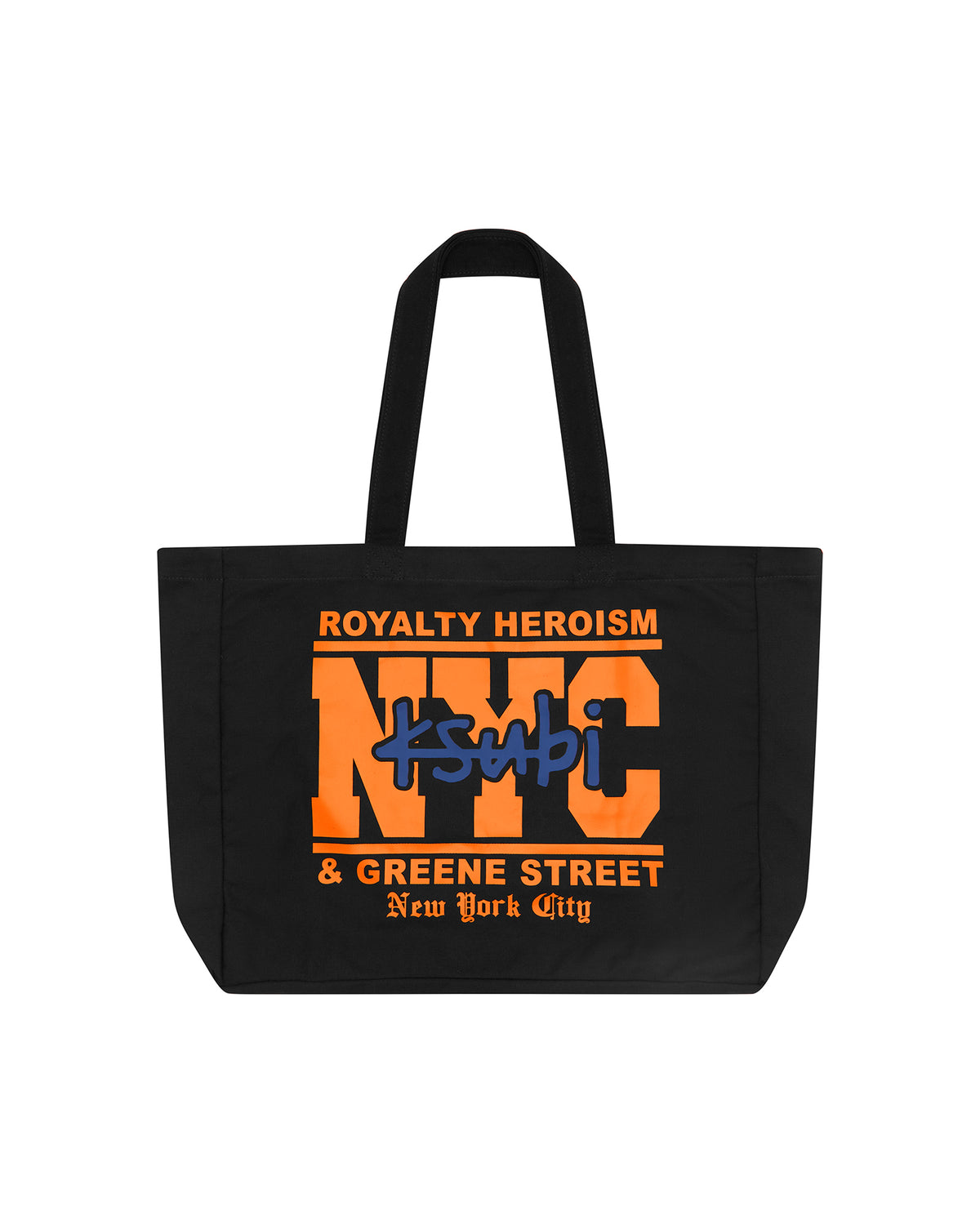 Nyc And The Streets Tote Black Bags - Black