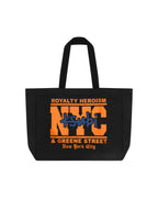 Nyc And The Streets Tote Black Bags - Black
